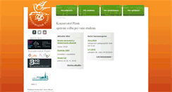 Desktop Screenshot of konzervatorplzen.cz